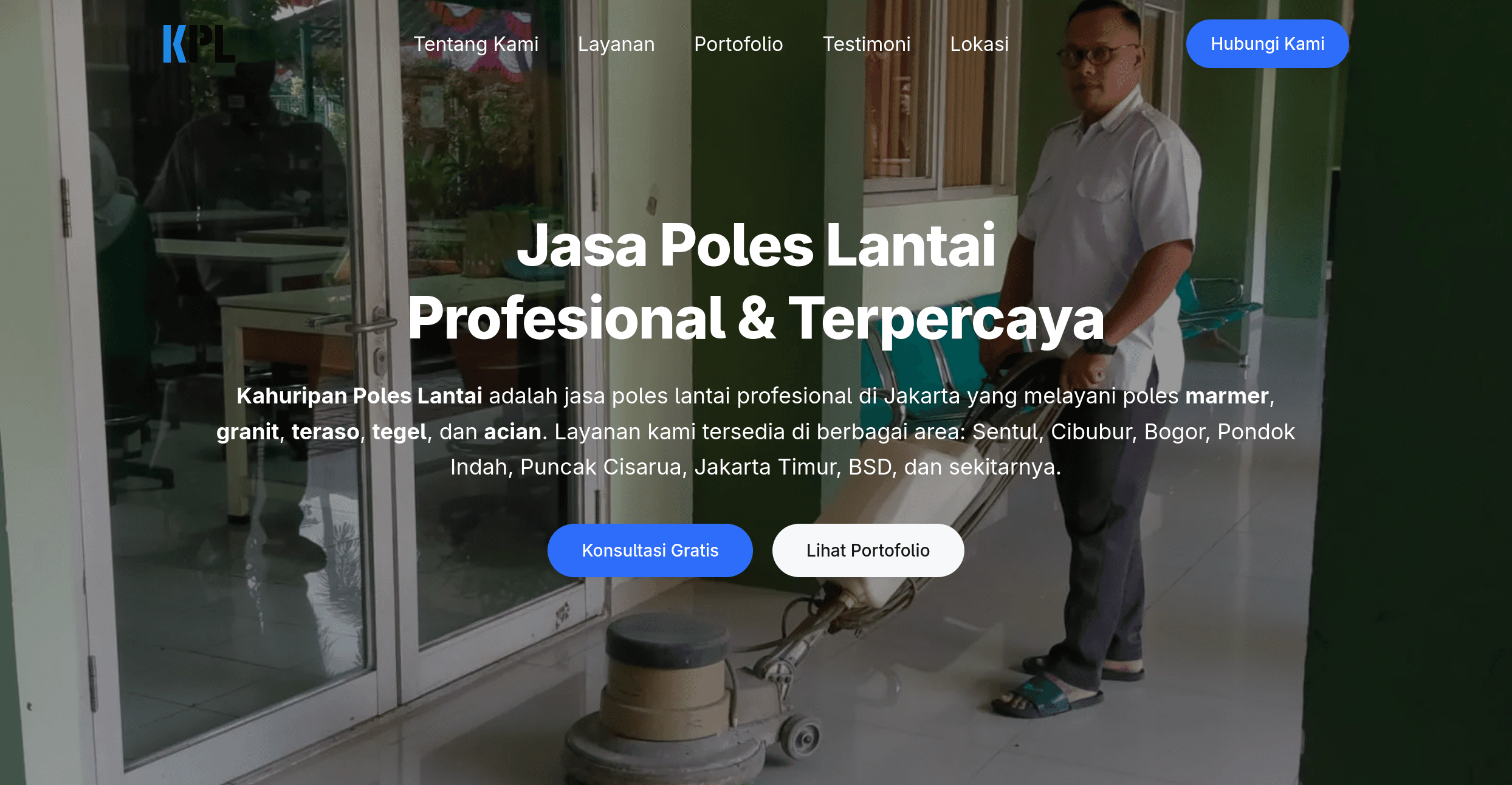 Kahuripan Poles Lantai